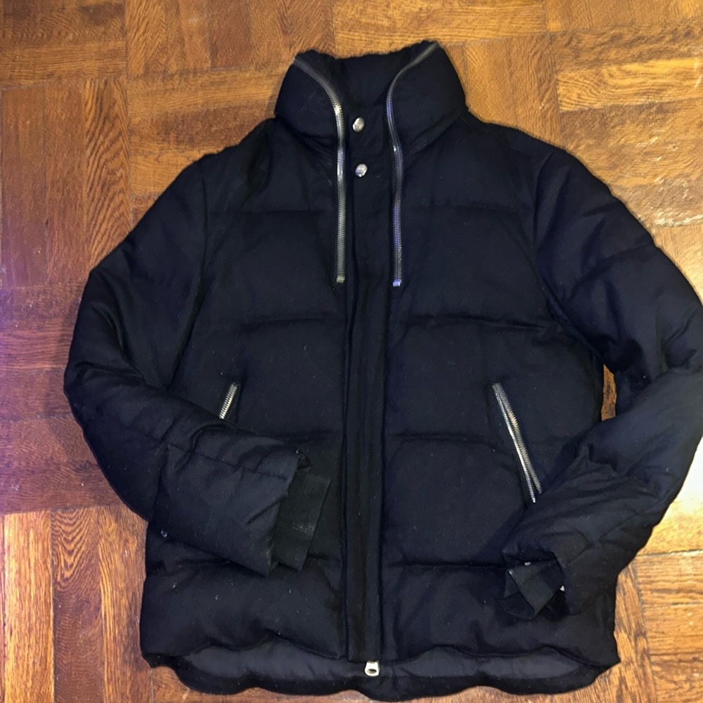 Lamb Skin Downed Jacket